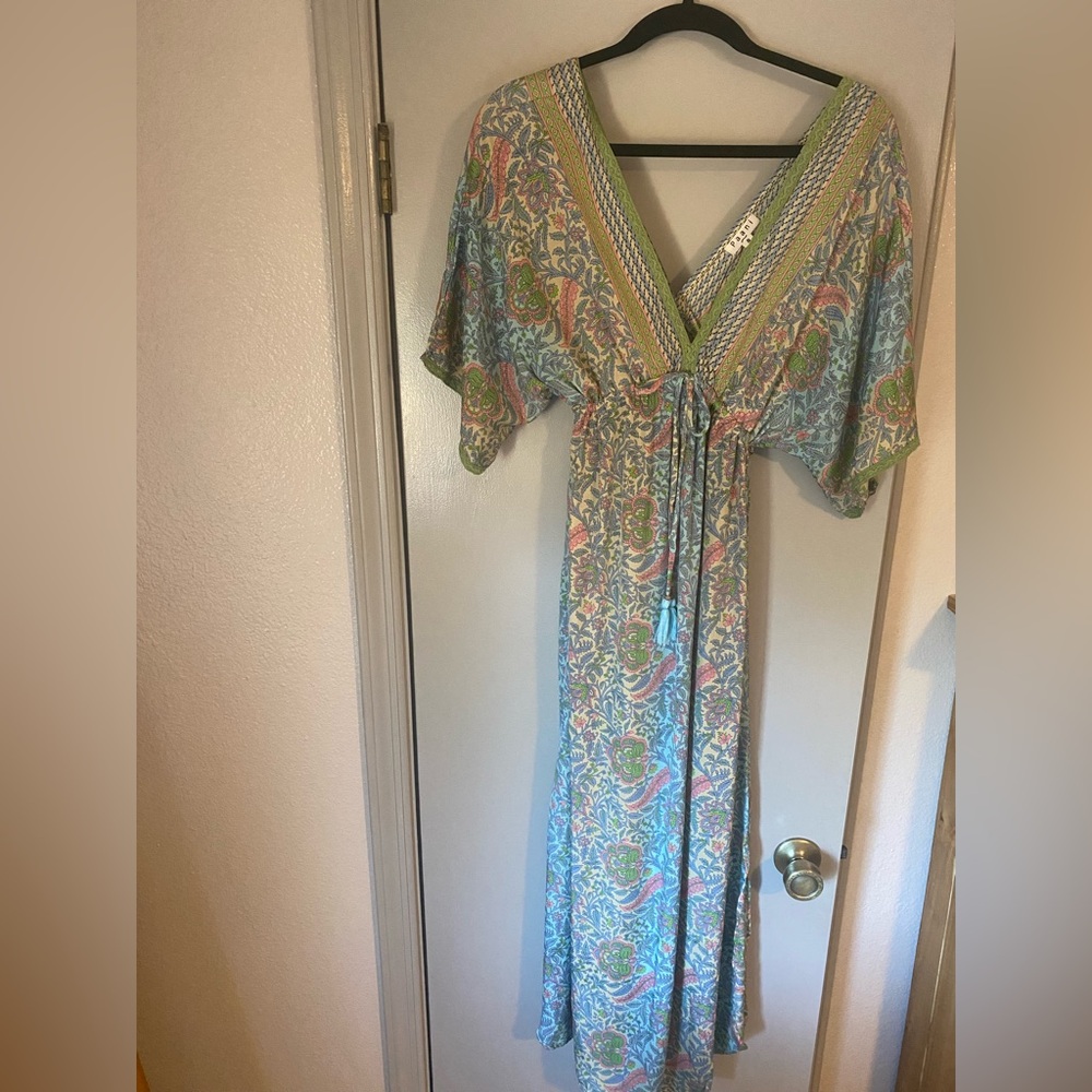 Multi Paisley Maxi Dress